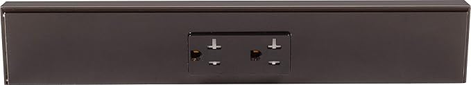 Task Lighting TR Angled Power Strip (12 Inch, Black)