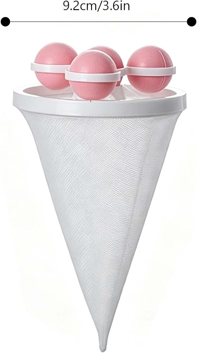 Sakerplus Lint Catcher for Washing Machine Lint Catcher, Floating Washing Machine Hair Filter Mesh Bag, Reusable Washing Machine Filter Bag for Capturing Hair, Polyester & PP (15)
