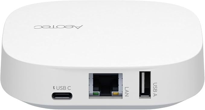 Aeotec Smart Home Hub2 - V4, Works as a SmartThings Hub, Zigbee, Matter Gateway, Compatible with Alexa, Google Assistant, WiFi (No Z-Wave)