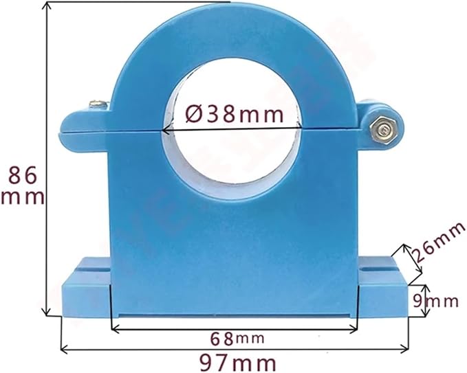 3pcs/lot Mini AC Current Transformer CTs 100A 200A 300A 400A 500A 600A 0.5 Class Current Transformer AC Split core CTs Sensor(200A)