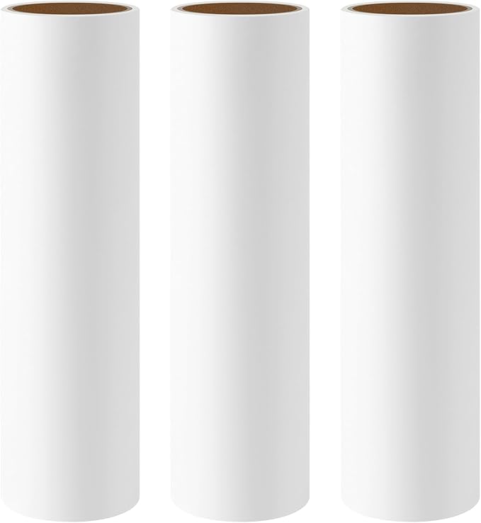 10 inch Mega Lint Roller Refills Compatible with Evercare Layers Leo Smart Design Well & Good 10 inch Pet Hair Roller Refills Extra Sticky 60 Sheets per Refill 3 Pack Total 180 Sheets