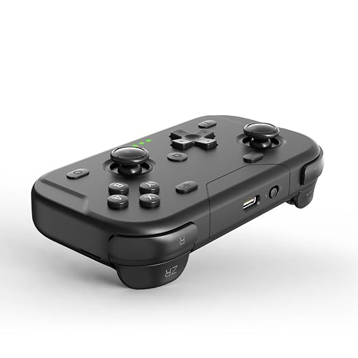 AceGamer 2 Pack Wireless Pocket Controller for Nintendo Switch/Switch 2/Android/iOS/PC/Steamdeck, Joystick Lift and Down Design, Bluetooth Gamepad with 6-axis Gyroscope/Turbo/Vibration/ 1000Hz