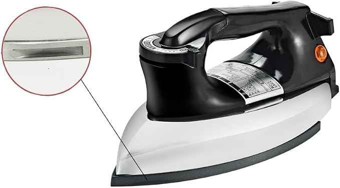 Dry Iron No Steam Lightweight 9ft Cord Non-Stick (Lightweight（1.4kg）)