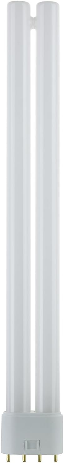 Sunlite FT24DL/835 Plug-in Twin Tube Compact Fluorescent Lamp, FT 4-Pin, 24 Watts, 1800 Lumens, 3500K Neutral White, 4-Pin (2G11) Base, 120 Volts, 1 Pack