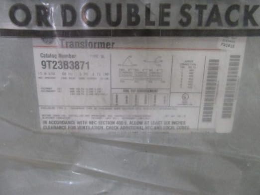 Square D 9T23B3871 Transformer 15KVA 480 208Y/120