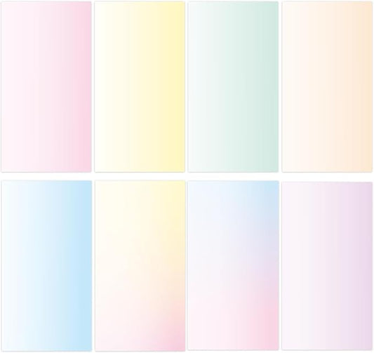 8Pcs Fluorescent Light Covers with 80 Magnets Decorative for Classroom Ceiling Lights 4x2Ft Magnetic Light Covers Filter Easy Install for Office Hospital Home Drop Ceiling Supply(Pastel Rainbow)