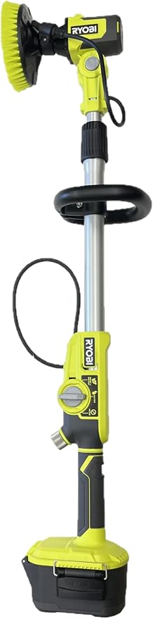 RYOBI ONEAND 18V Cordless TELESCOPING Power Scrubber and Compact Power SCRUBB | PCL1701K