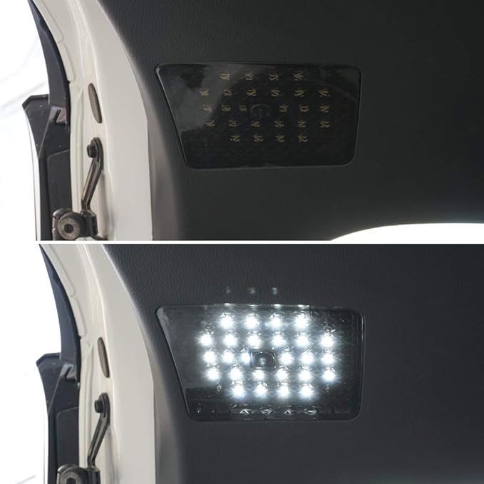 Powerty LED Lights for Toyota RAV4 2022-2024 2025 Accessories Cargo Lamps Decorative Atmosphere Lamp Trunk Ceiling Lighting 2 PCS