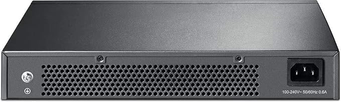 TP-Link 24 Port Gigabit Ethernet Switch Desktop/ Rackmount Plug & Play Shielded Ports Sturdy Metal Fanless Quiet Traffic Optimization Unmanaged (TL-SG1024S)