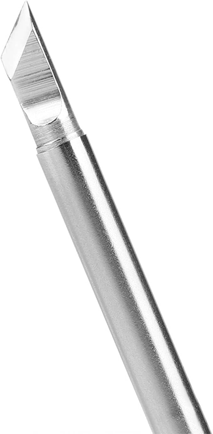TS100 Soldering Iron Tips, High Temperature Replacement Set for Electronics Repair DIY Stainless Steel 7 Types Plated Durable Fast Heating