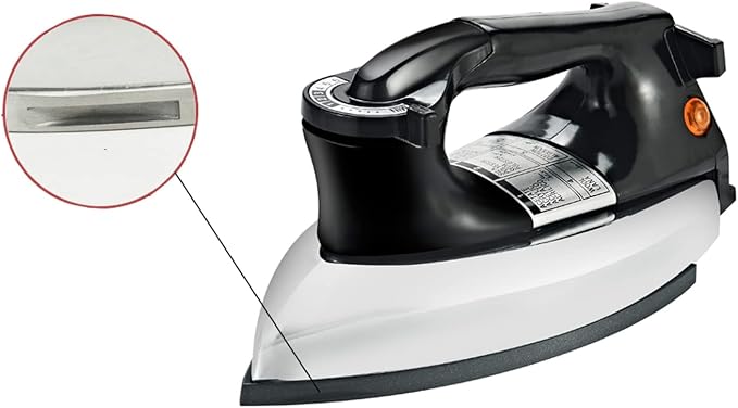 Dry Iron No Steam Heavyweight 9ft Cord Non-Stick (Heavyweight （2.2kg))