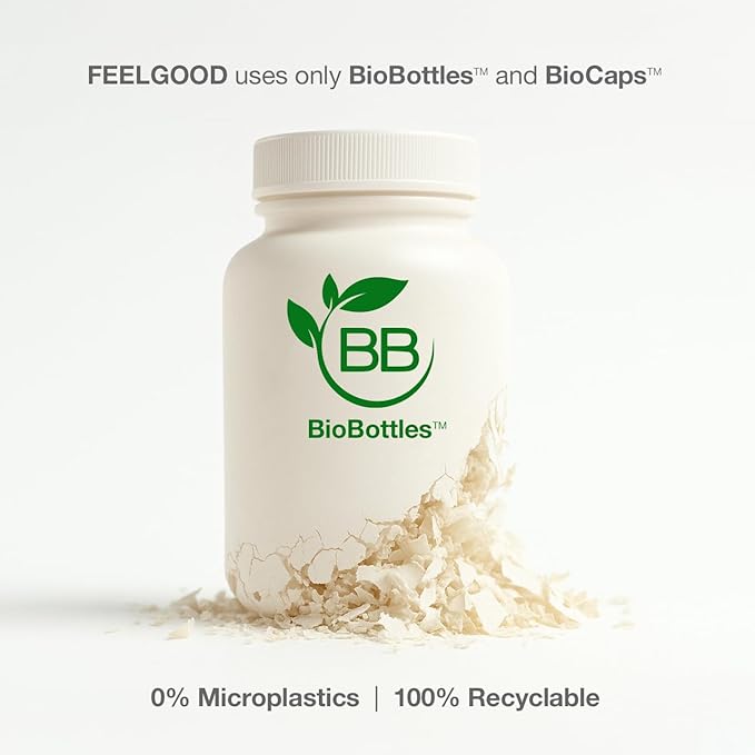 FeelGood Superfoods ヴィータフルーツ＆ベジタブルカプセル - 25種類のスーパーフード成分、フルーツと野菜のマルチビタミン、60粒入り - 男女兼用 - ビタミンA、C、D、E、B群、亜鉛配合