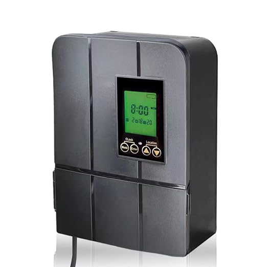 Wohenhao 50W Low Voltage Landscape Lighting Transformer Outdoor LED Power Supply with Dusk to Dawn Sensor & Astronomical Timer, Waterproof, Toroidal Core Design, ETL Listed