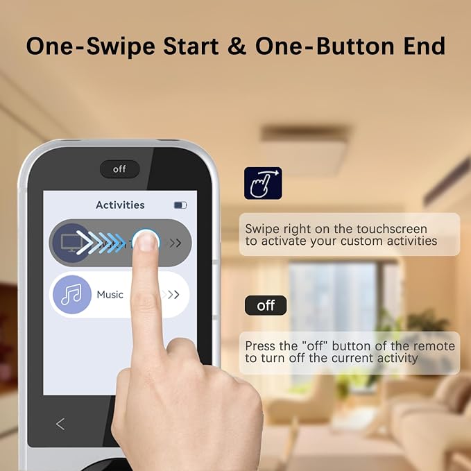 SofaBaton X2 Universal Remote Control with HUB Charging Dock,Touchscreen | 2.4GWiFi, BT, IR, RF,Sleep Timer,Numeric keypad,Customize Activities,All-in-One Smart Remote,Support Alexa & Home Assistant