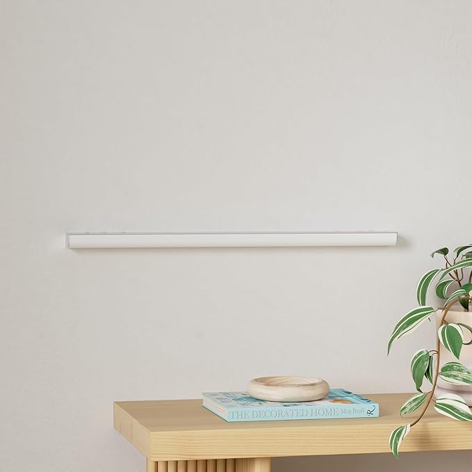 Hardwired LED Under Cabinet Task Lighting - 16 Watt, 24", Dimmable, CRI>90, 2700K (Warm White), Wide Body, Long Lasting Metal Base with Frost Lens