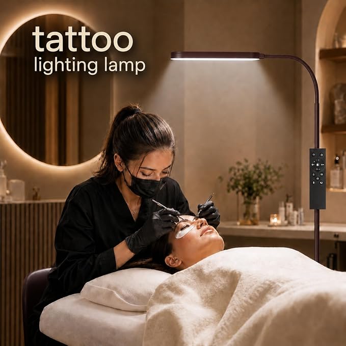 Wio-Mio Led Floor Lamps with 15w/1000lm Bright LED Floor Lamp with Stepless Adjustable 3000K-6000K Colors and Dimmer, Remote and Touch Control Reading Lamp, Adjustable Floor Lamp for Living Room