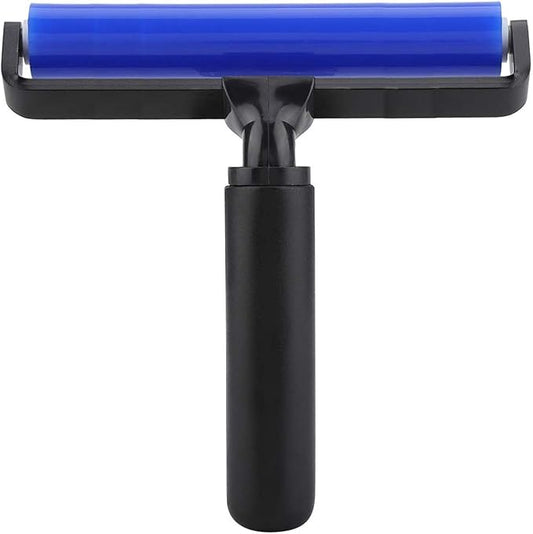 Silicone Manual Roller Anti Static Cleaner Tool, Under The Action of Static Electricity, Small Impurities Will be Adsorbed on the Drum