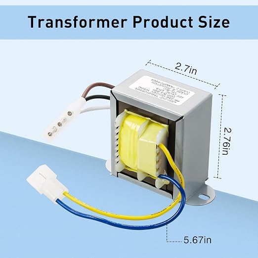 Transformer Replacement for Pentair 42001-0107 120-240v Dual Voltage Transformer Kit,Fit for Pentair Mastertemp or Sta-rite Pool and Spa Heater Electrical Systems