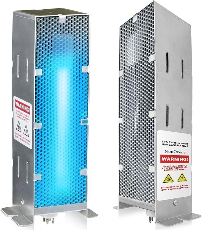 Air Scrubber Advanced Photocatalytic Oxidation (PCO) 9 Inch Replacement Cell and Üν Bulb, Ozone Free Suitable for ActivTek InDuct 2000, A1013A, A1013C, A1013P, A1013Q, A1013U, 1 Pack