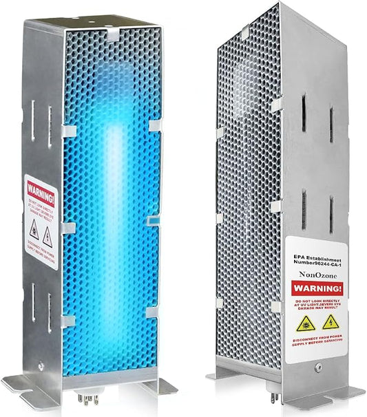 Air Scrubber Advanced Photocatalytic Oxidation (PCO) 9 Inch Replacement Cell and Üν Bulb, Ozone Free Suitable for ActivTek InDuct 2000, A1013A, A1013C, A1013P, A1013Q, A1013U, 1 Pack