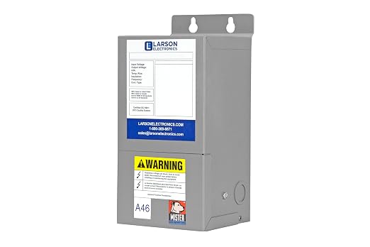 1 Phase Buck and Boost Step-Down Transformer - 240V Primary - 208V Secondary at 26.6, 35.4 or 60 Amps - 50/60Hz