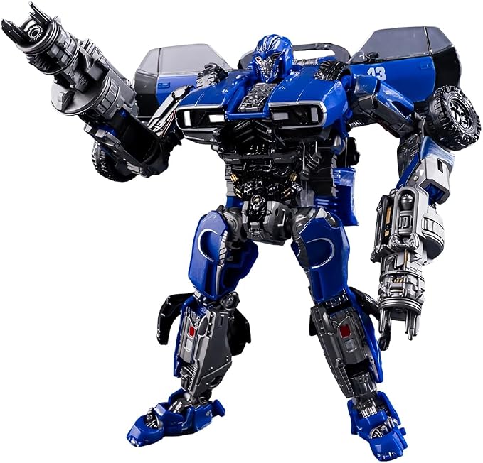 Deformation Robot Action Figure, 6.4-Inch Deformation Toy Car Model with Accessories, for Kids Boys Girls