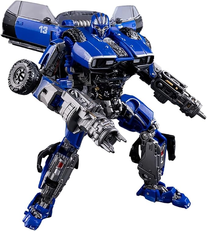 Deformation Robot Action Figure, 6.4-Inch Deformation Toy Car Model with Accessories, for Kids Boys Girls