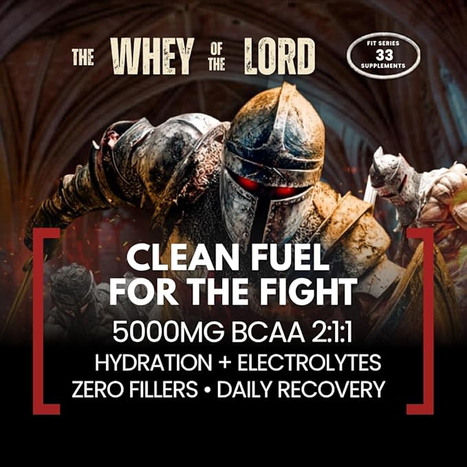 Armor of God BCAA Amino Acid Recovery Supplement, Muscle Repair, Endurance, Hydration, Workout Support (BlackBerry Lemonade)