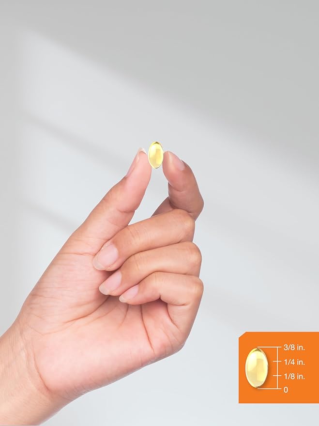 Horbäach Vitamine D3 1000 UI (25 mcg) Gélules | 180 unités | Formule à haute puissance | Complément sans OGM et sans gluten