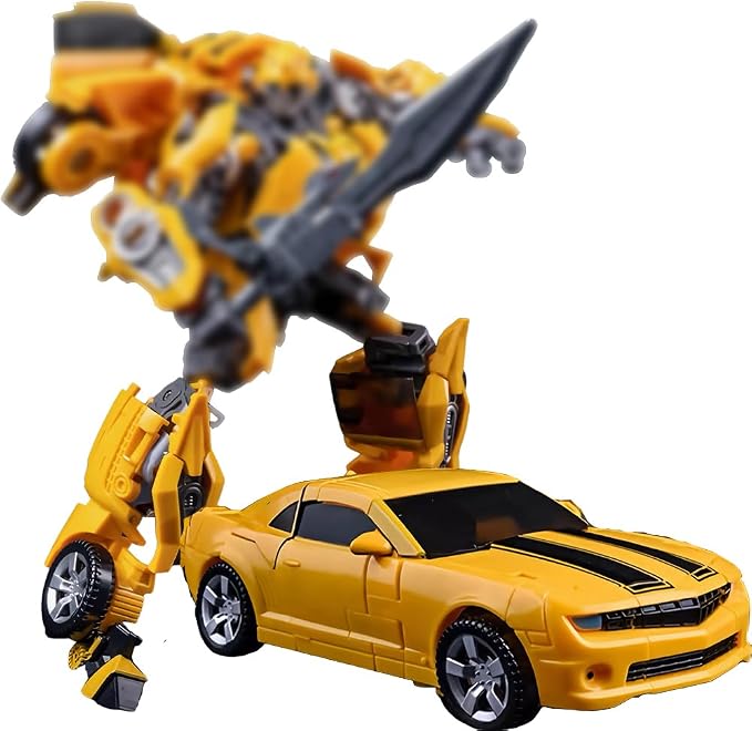 WAIKYTOY Deformation Toys, Deformation Robot Toy Character Action Figure Car Model 8.6 Inches with Accessories, Suitable for Ages 6 and Up for Boys Kids