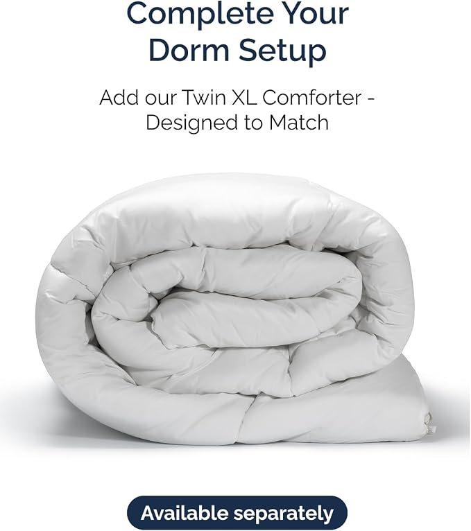 Twin 4 Piece Sheet Set - Comfy Breathable & Cooling - Ultra-Soft Hotel Luxury Bedding Set with 8-16 Inch Deep Pockets - 1 Flat & 1 Fitted Sheet & 2 Pillowcases - Wrinkle Free & Easy Care - Denim Blue