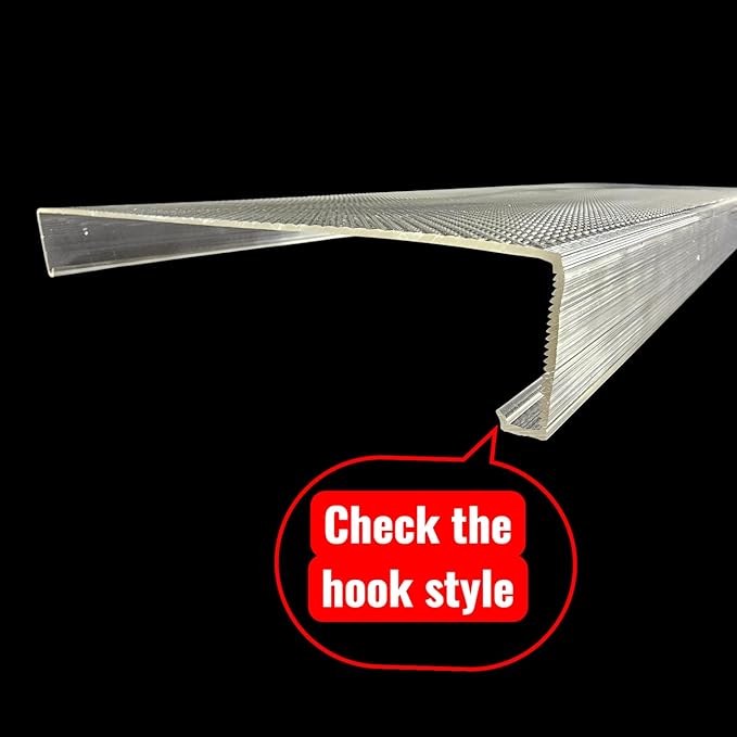 FP FLUOROLITEPLASTICS WE'VE GOT YOU COVERED Wrap Around Replacement Light Cover | Clear Prismatic Acrylic | Designed for 2 OR 4-Light wrap-Around Fixture (F-4077, 47-15/16″ (L) x 14.0″(W) x 2"(H))