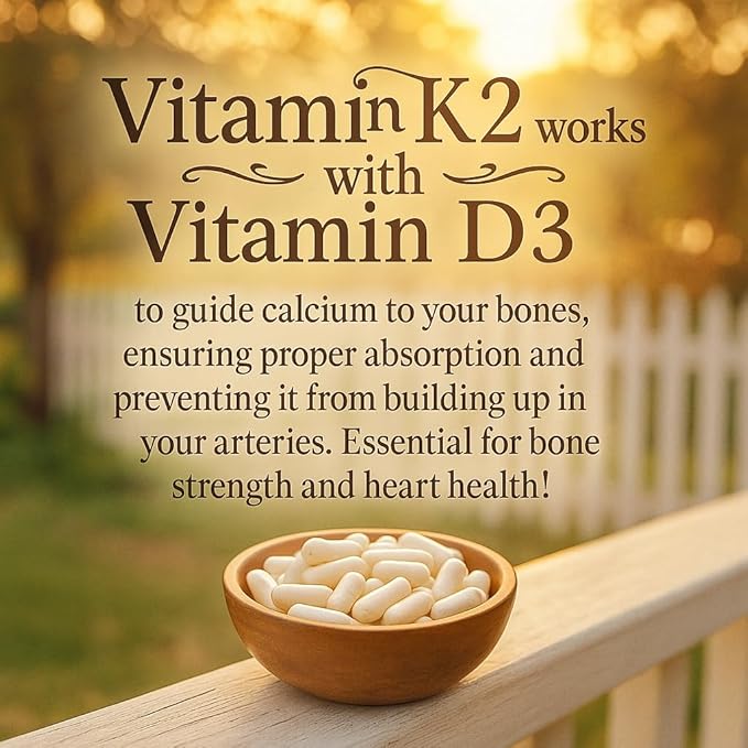 Me First Living – Complément de vitamine D3 K2 – Soutient la santé des os et du cœur – Formule sans OGM – 125 µg de vitamine D3 et 100 µg de vitamine K2 MK-7 – Complexe de vitamines D et K avec du calcium – Facile à avaler