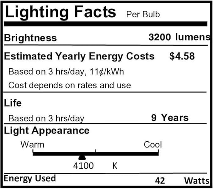 Circle (6 Pack) PLT-42W 841, 4 Pin GX24Q-4, 42 Watt Triple Tube, Compact Fluorescent Light Bulb