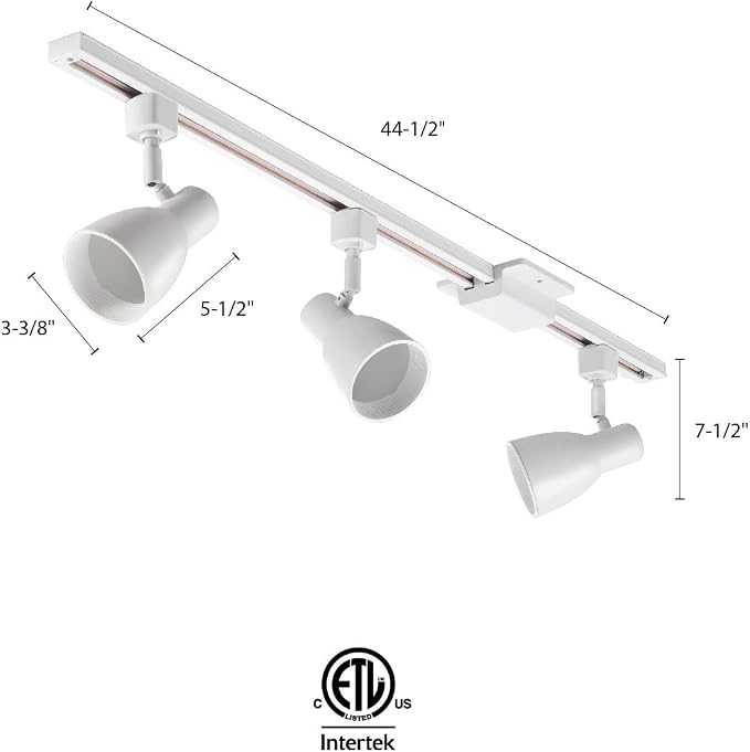 Lithonia Lighting LTKNSTBF BR20 MW M2 Step Baffle Kit Track Lighting, White