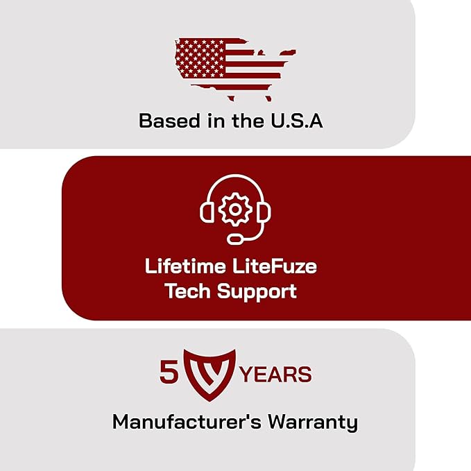LiteFuze 750 Watt Voltage Converter Transformer Step Up/Down - 110v to 220v / 220v to 110v Power Converter - Fully Grounded Cord - Universal Socket, CE Certified [5-Years Warranty] (LT-750)