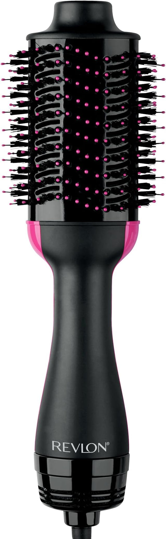 REVLON One-Step Volumizer Hair Dryer and Styler – Easy Salon-Style Blowouts – Less Frizz, More Shine, and Reduced Heat Damage, for All Hair Types and Lengths (Black)