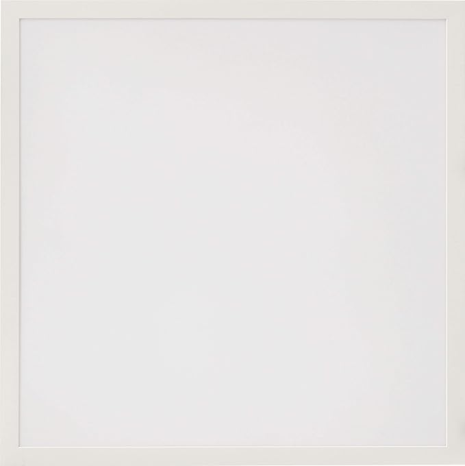 Lithonia Lighting CPX 2x2 LED Flat Panel Light, 2 Ft. x 2 Ft. LED Light Panel, Ceiling Lighting Fixture, 2500/3200/4000 Adjustable Lumens, 3500K/4000K/5000K Switchable CCT, Smooth Satin Lens, White