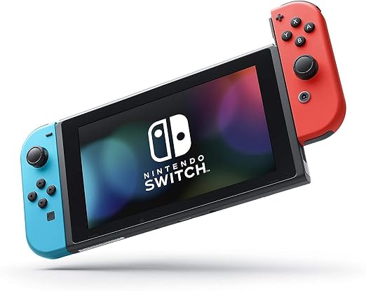 Nintendo Switch – Neon Red and Neon Blue Joy-Con (Renewed)