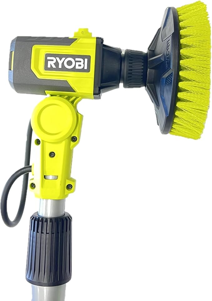 RYOBI ONEAND 18V Cordless TELESCOPING Power Scrubber and Compact Power SCRUBB | PCL1701K