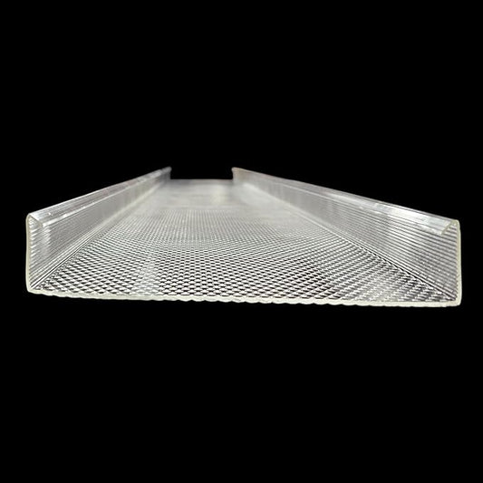 FP FLUOROLITEPLASTICS WE'VE GOT YOU COVERED Wrap Around Light Cover 47-13/16″ (L) x 7 1/2″ (Between the Hooks 6 3/4″(W)) x 1-13/32″(Depth) (F-2356)