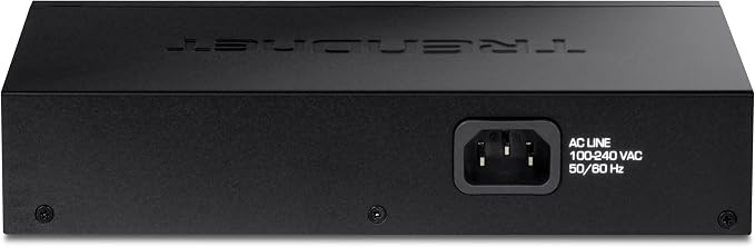TRENDnet 16-Port Gigabit Desktop Switch, TEG-S17D, 16 x Gigabit RJ-45 Ports, 32Gbps Switching Capacity, Ethernet Splitter, NDAA & TAA Compliant, Internal Power Supply, Lifetime Protection, Black
