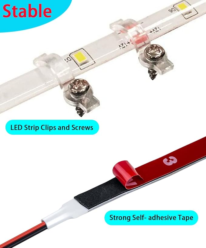 Seaponer Pontoon Boat Light - LED Strip for Duck, Bass, Sail, Kayak - Flexible Deck & Interior Courtesy Lights - Green, 12v