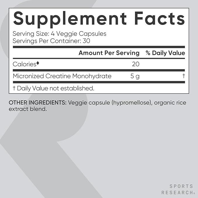 Sports Research® Health Pack - Creatine Monohydrate Powder + Collagen Peptides + Vegan Vitamin D 5000iu & Mk7 Vitamin K 100mcg