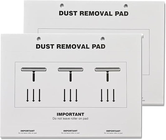 NEWISHTOOL Cleanroom Dust Removal Pad Self Sticky Paper - 60 Sheets | Dirt Lint Free Paper, Safe Collector Tool, Anti-Static Roller Cleaning Mat, No Adhesive Residue, for Electronics Industry