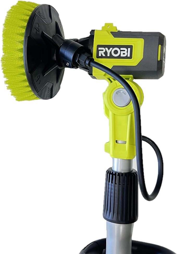 RYOBI ONEAND 18V Cordless TELESCOPING Power Scrubber and Compact Power SCRUBB | PCL1701K