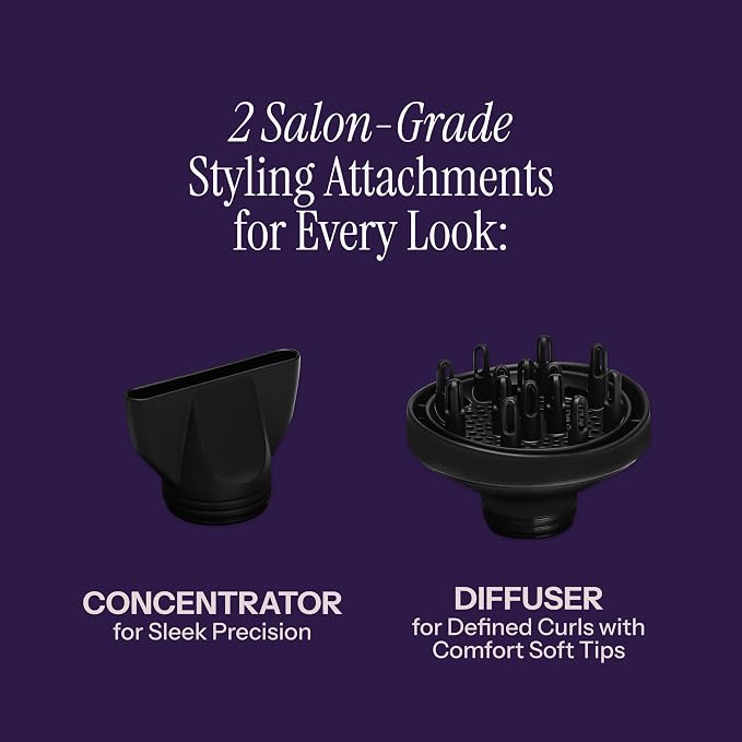 HOT Tools Pro Artist Black Gold Infrared Ionic™ Salon Dryer | Fast Drying, Styling and Smooth Results (Black)