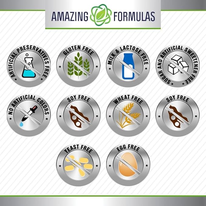 Amazing Formulas Folic Acid 1000 Mcg (1 Mg) | 240 Tablets Supplement | Vitamin B9 | Non-GMO | Gluten Free | Made in USA