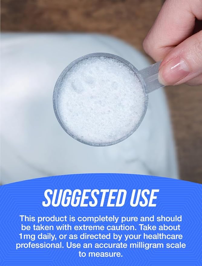 BulkSupplements.com Pure Biotin Powder - as Vitamin B7, Biotin Vitamins for Hair, Skin and Nails - Gluten Free, 1mg per Serving, 500g (1.1 lbs) (Pack of 1)