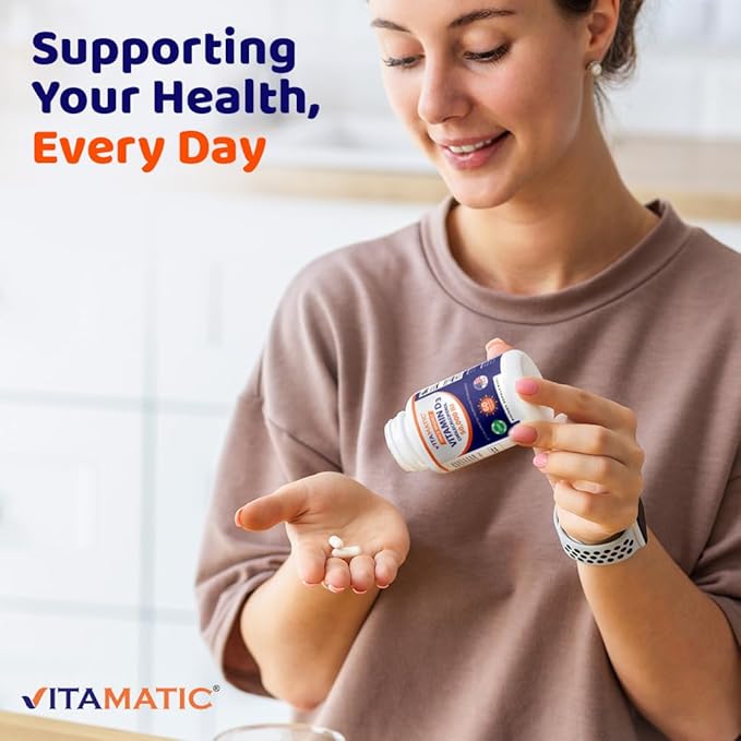 Vitamatic 3 Pack Vitamin D3 50,000 IU (as Cholecalciferol), Once Weekly Dose, 1250 mcg, 60 Veggie Capsules 1 Year Supply, Progressive Formula Helping Vitamin D Deficiencies